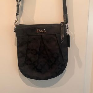 Black Coach crossbody